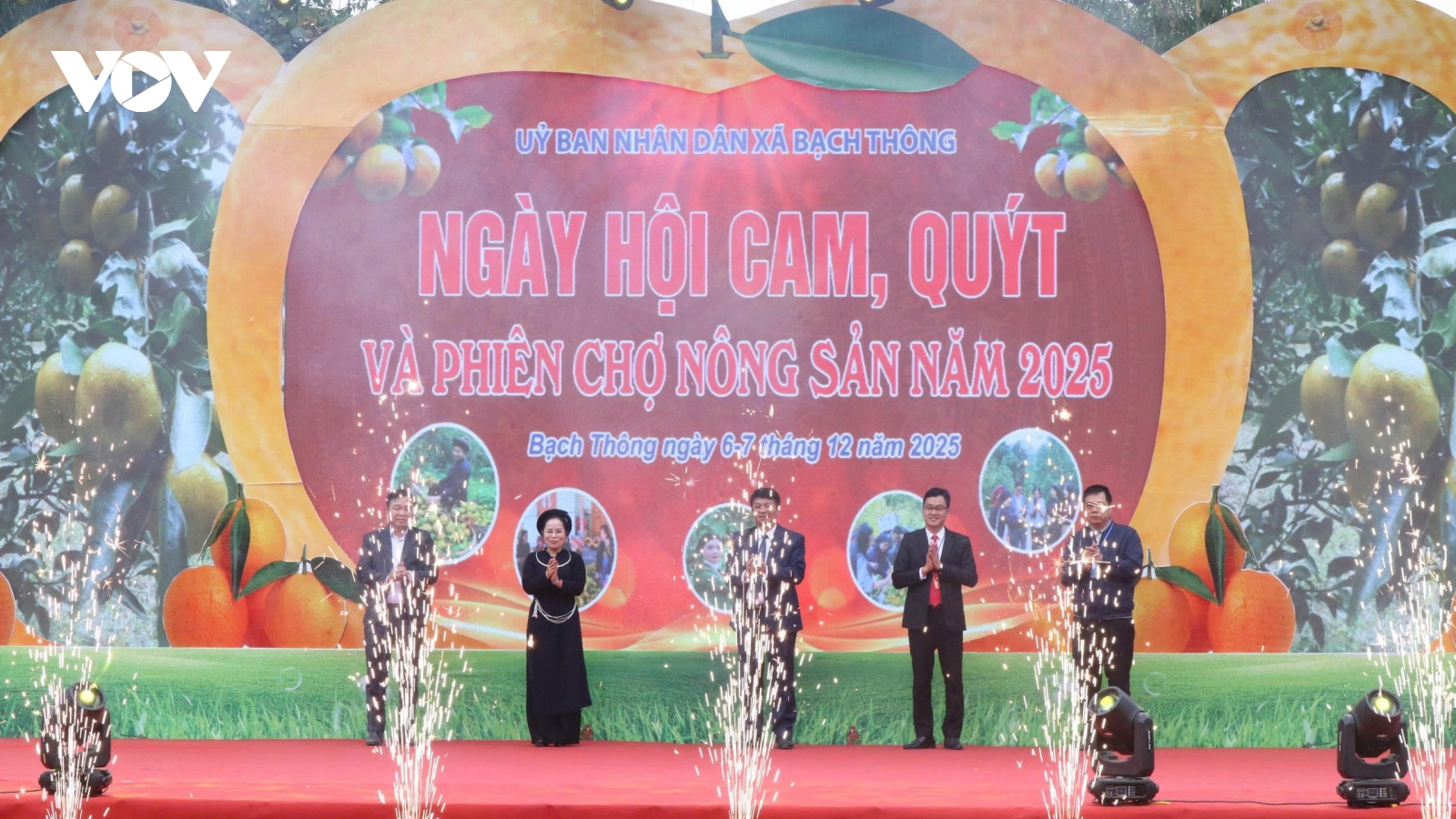 Sôi nổi Ngày hội Cam quýt ở vùng cao Thái Nguyên
